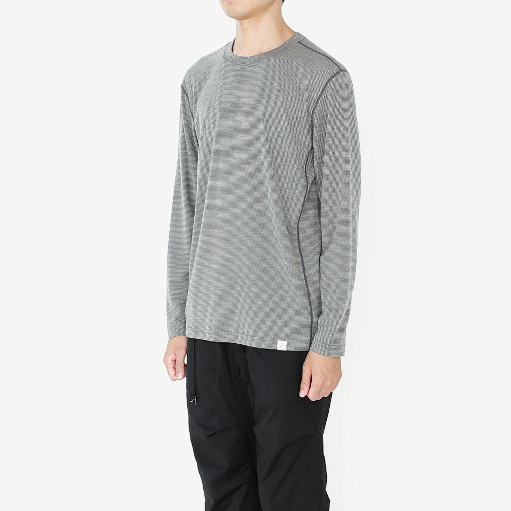【CAYL】Wool Blend Long Sleeve Charcoal