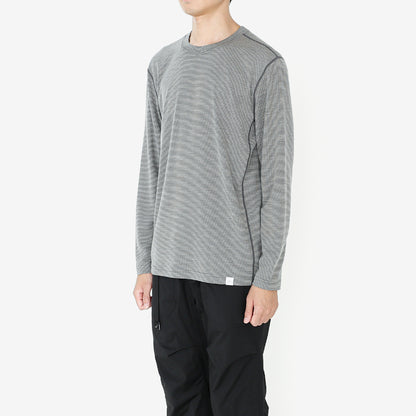 【CAYL】Wool Blend Long Sleeve Charcoal