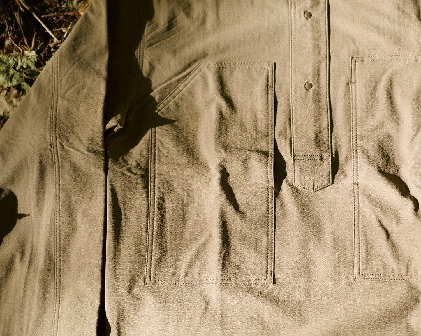 【LAST FRONTIER DESIGN】First frost pullover jacket / Beige