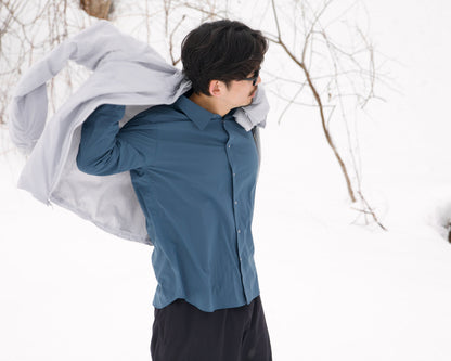 【LAST FRONTIER DESIGN】Cordura UL Mountain Shirt BLUE