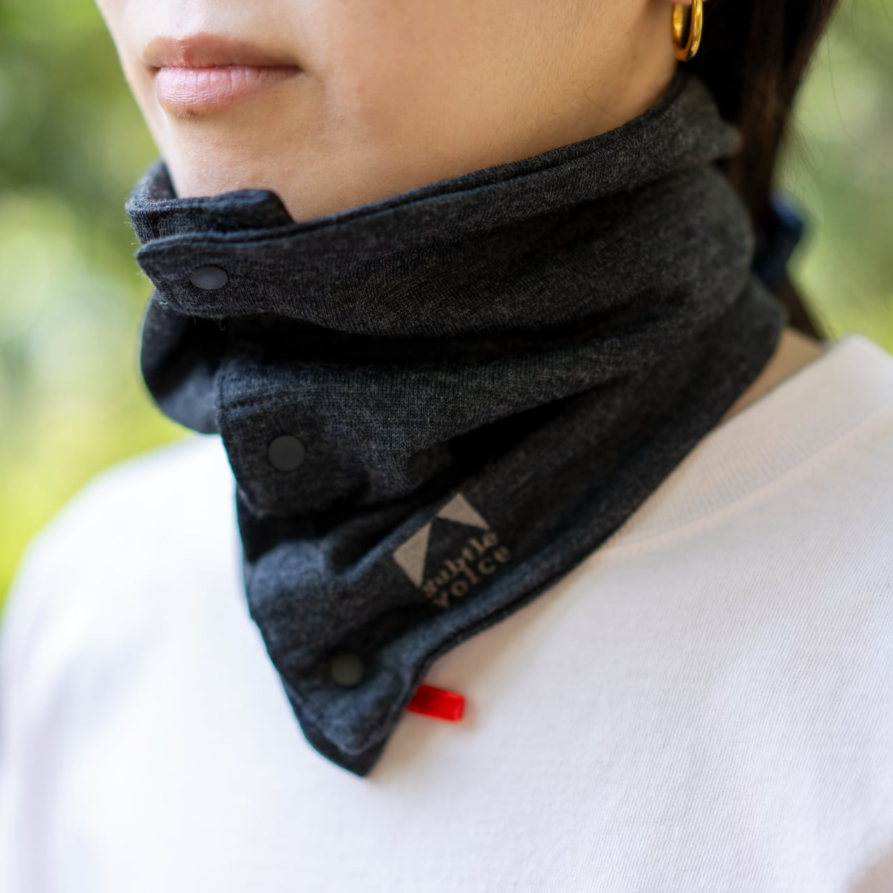 【subtle voice】SV Wool Neck Wrap Short