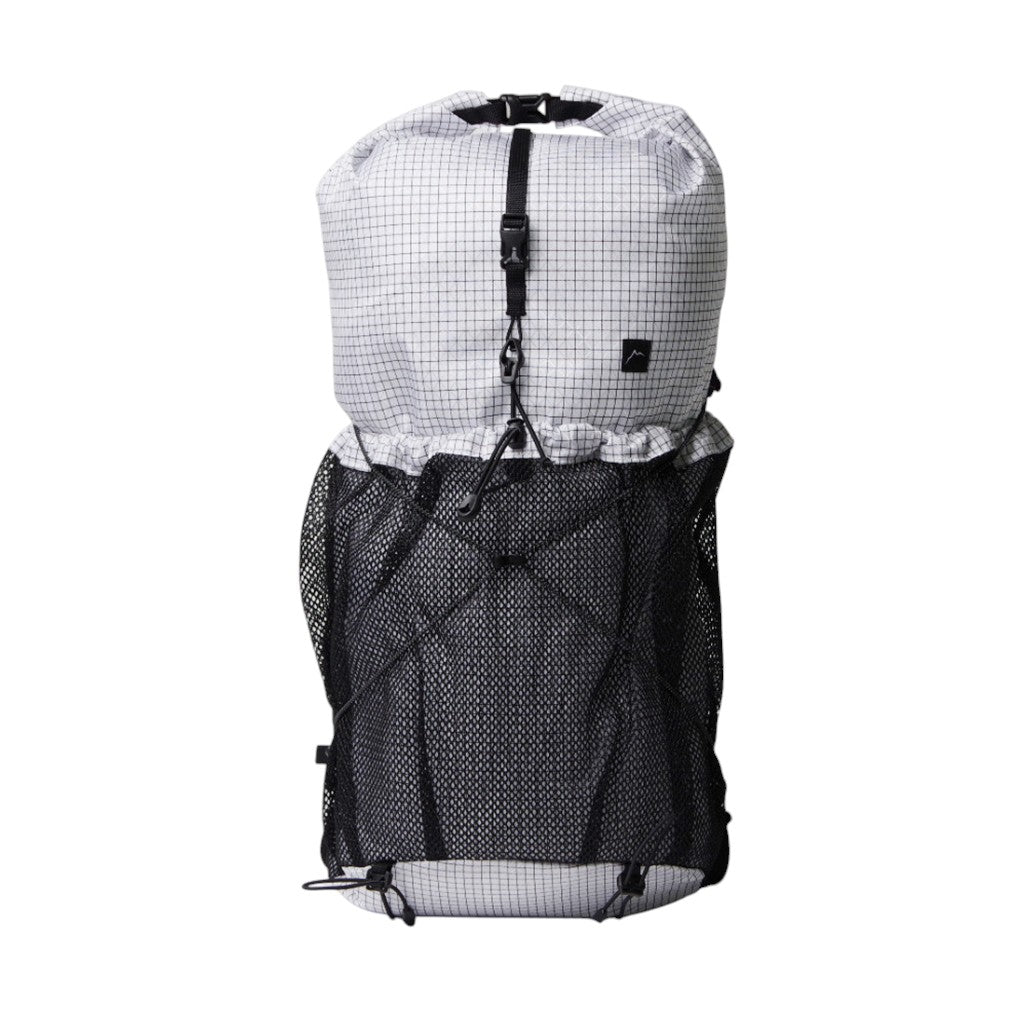 【CAYL】Gaya Roll Top B-Grid Mesh White