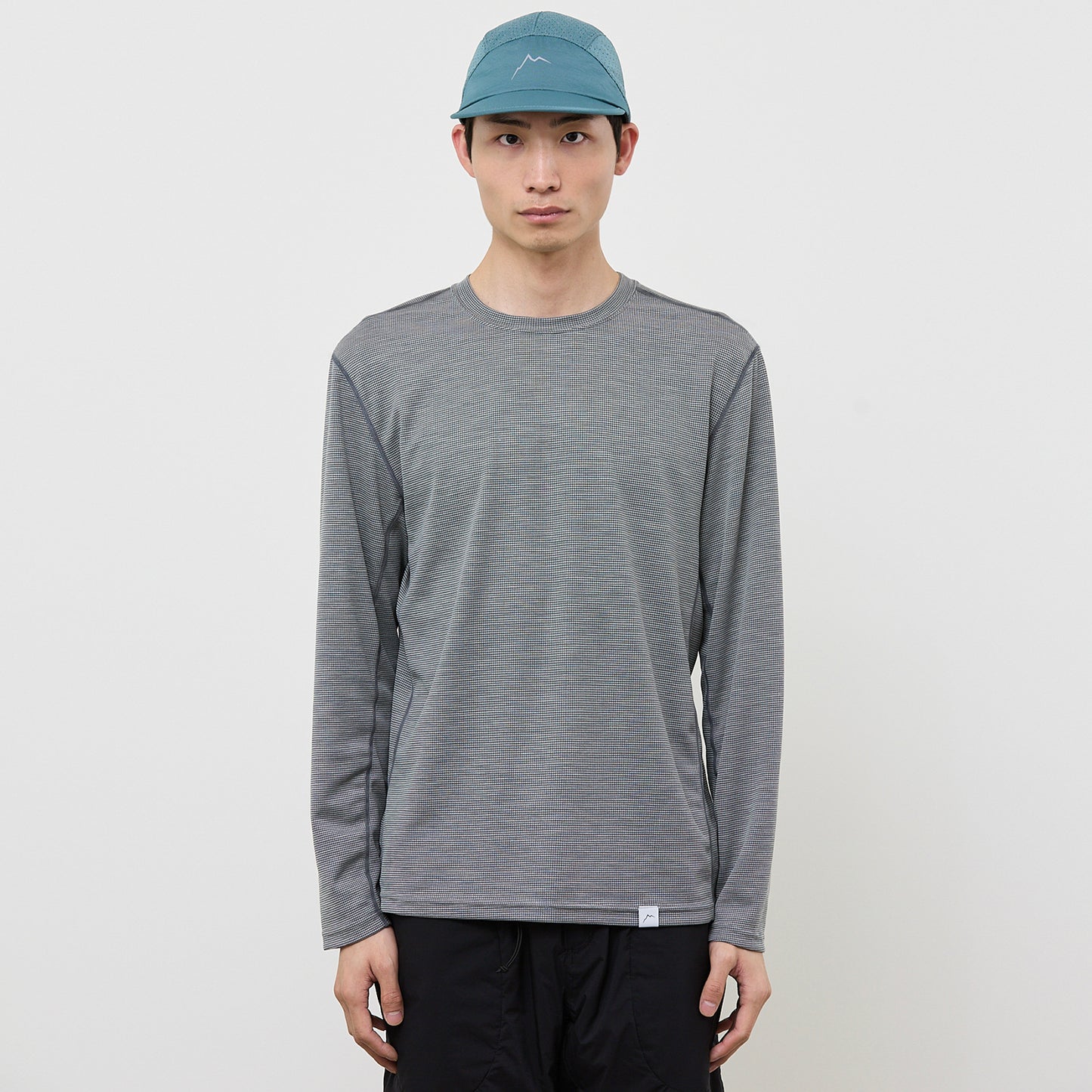 【CAYL】Wool Blend Long Sleeve Charcoal