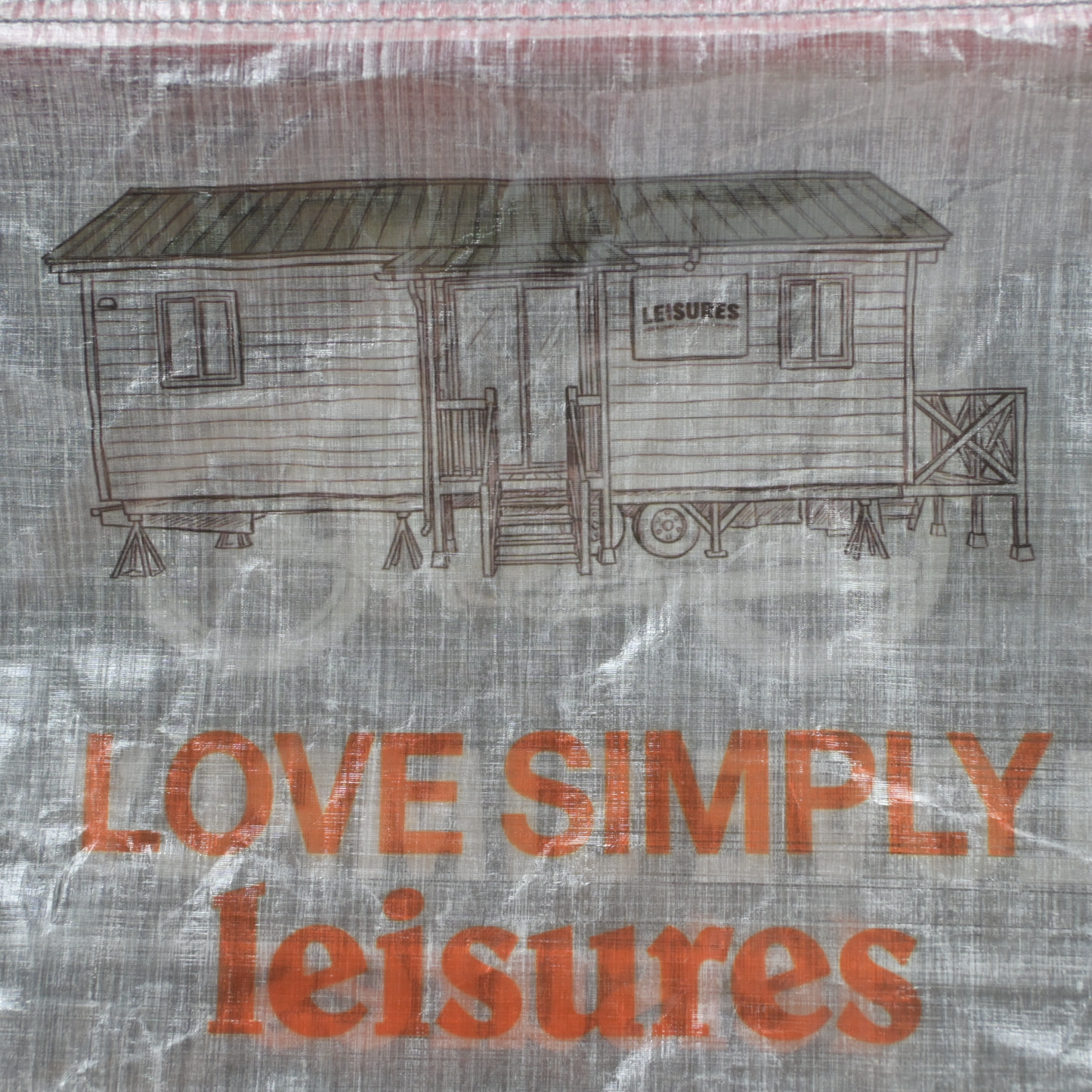 【LEISURES】レジャーズ×スーパーカブ「LOVE SIMPLY」 Pouch