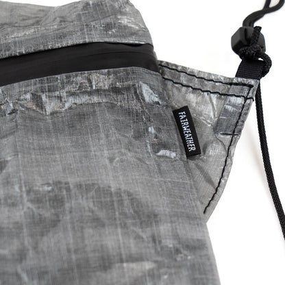 【FAIRWEATHER】road sacoche (dyneema black)