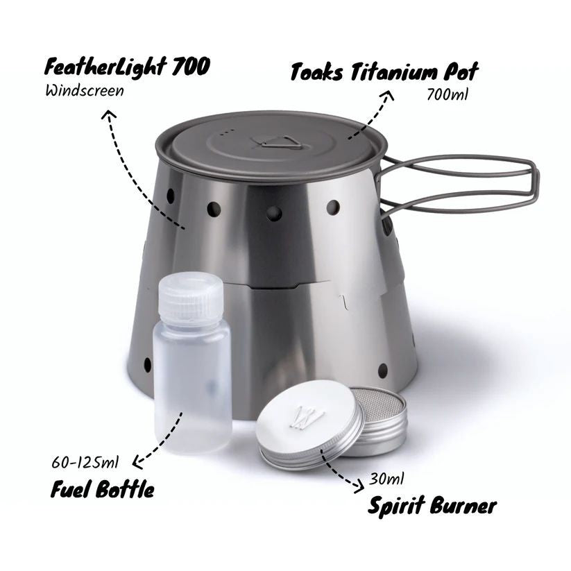 【Wildside Adventures】FeatherLight 700 Kit
