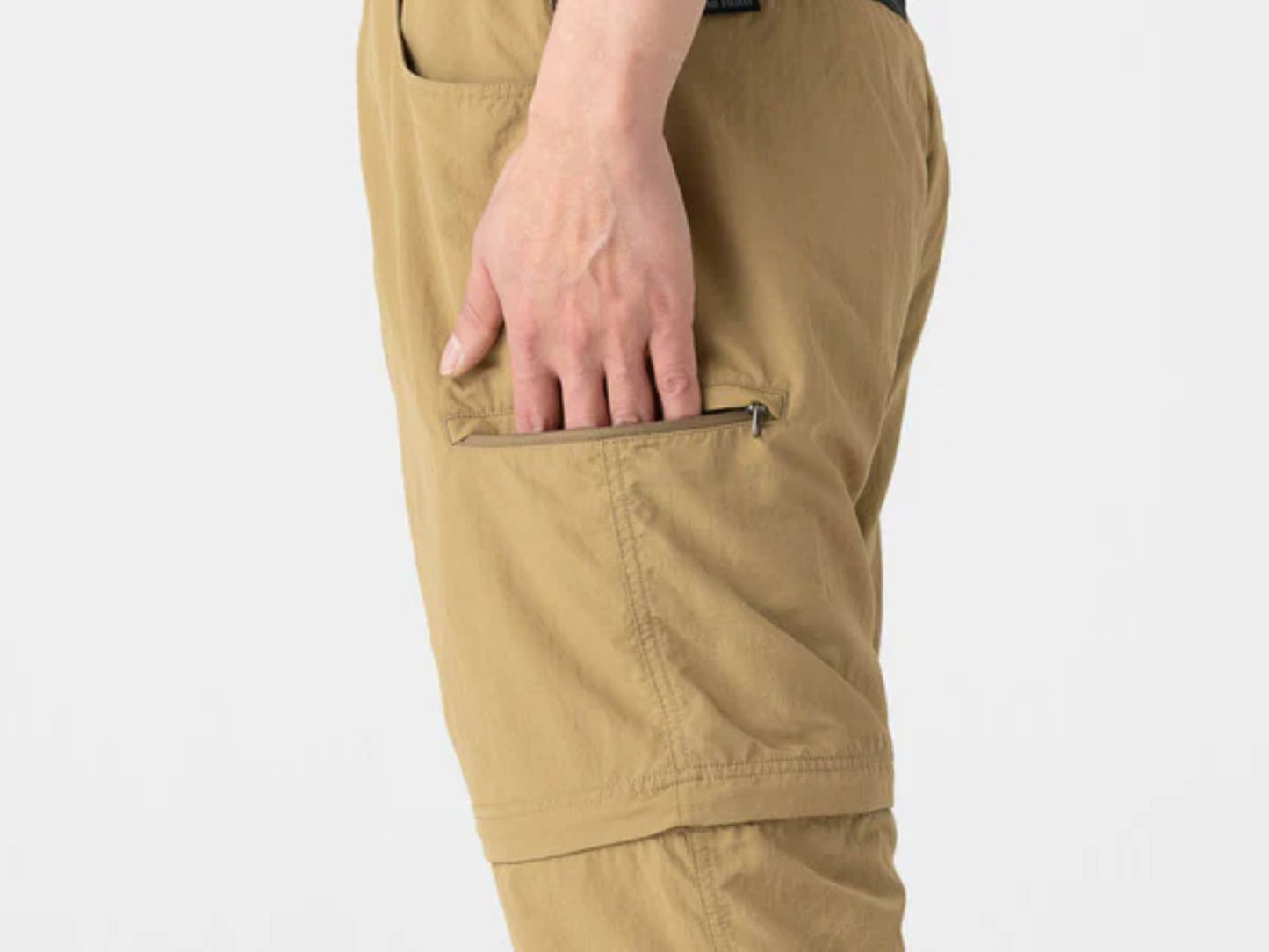 【Trail Bum】THRU-HIKER ZIP OFF PANTS KHAKI