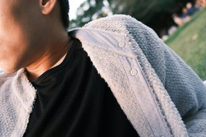 【ULSUS】 Double Side Cardigan / Olive Brown