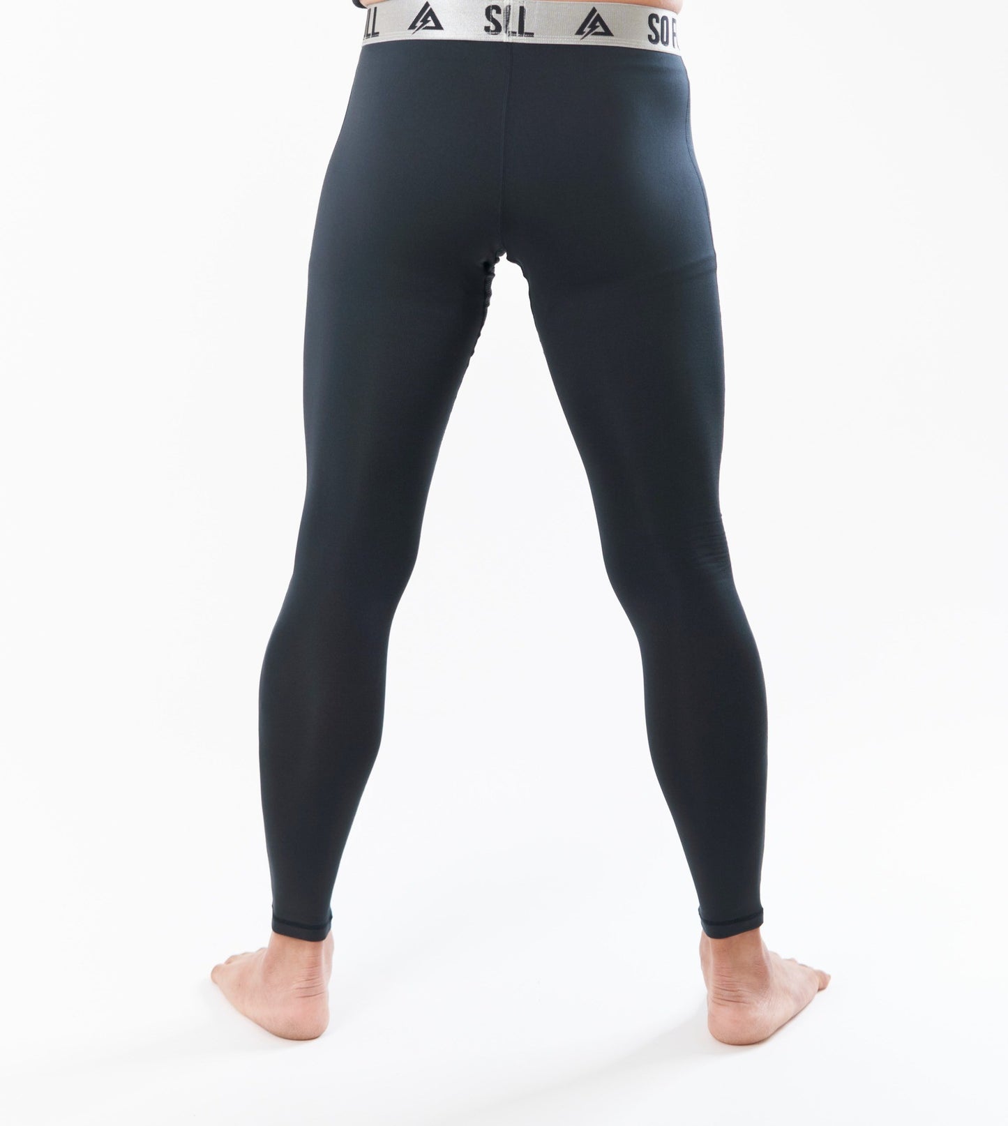 【SO FULL】FRONT 穴あきレギンス WARM BLACK