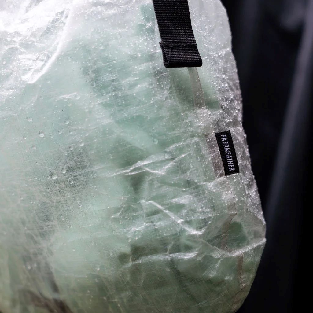 【FAIRWEATHER】dry sack (dyneema/black)