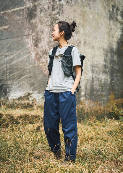 【BRING】WUNDERWEAR ヘンリーネックTシャツ / Melange Gray