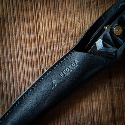 【FEDECA】CLEVER TONG 専用レザーケース BLACK