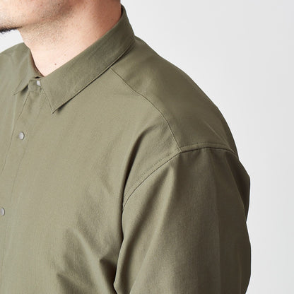 【AXESQUIN】LS Ventilation Shirt / charcoal