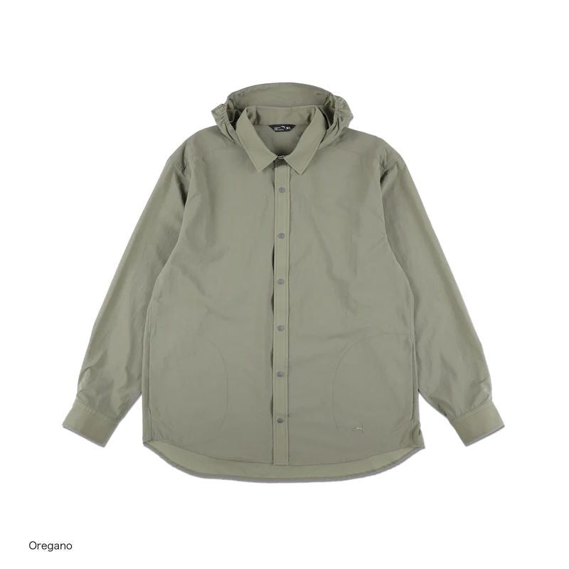 【STATIC】MERCED RIVER HOOD SHIRTS / Oregano