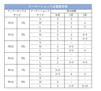 【cooler shock】ORIGINAL