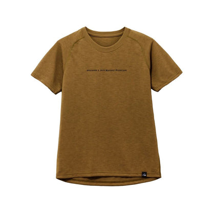 【milestone】Original T-Shirt Canvas "Let's Keep Pushing Our Limits!" walnut