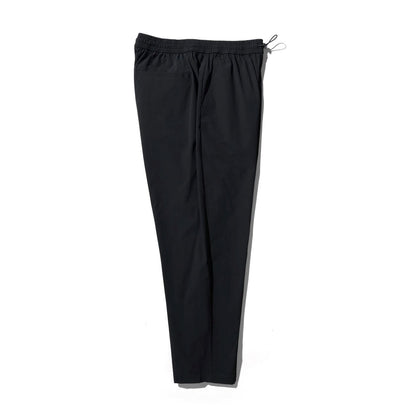 【LEISURES】 Cordura Stretch Pants LEISURES Big Logo / BLACK