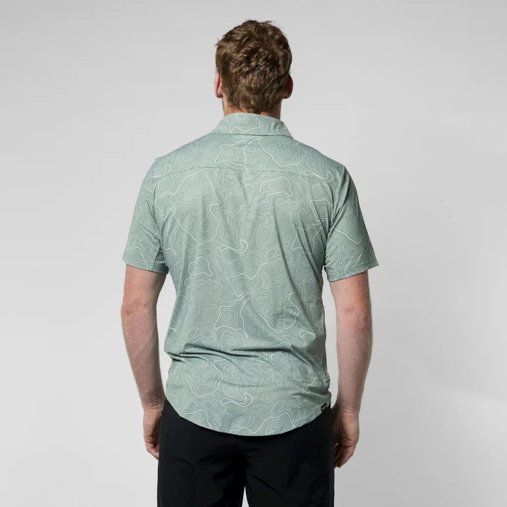 【Cognative MTB】Short Sleeve Catalyst Shirt Moss Topo