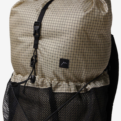 【CAYL】Gaya Roll Top B-Grid Mesh White