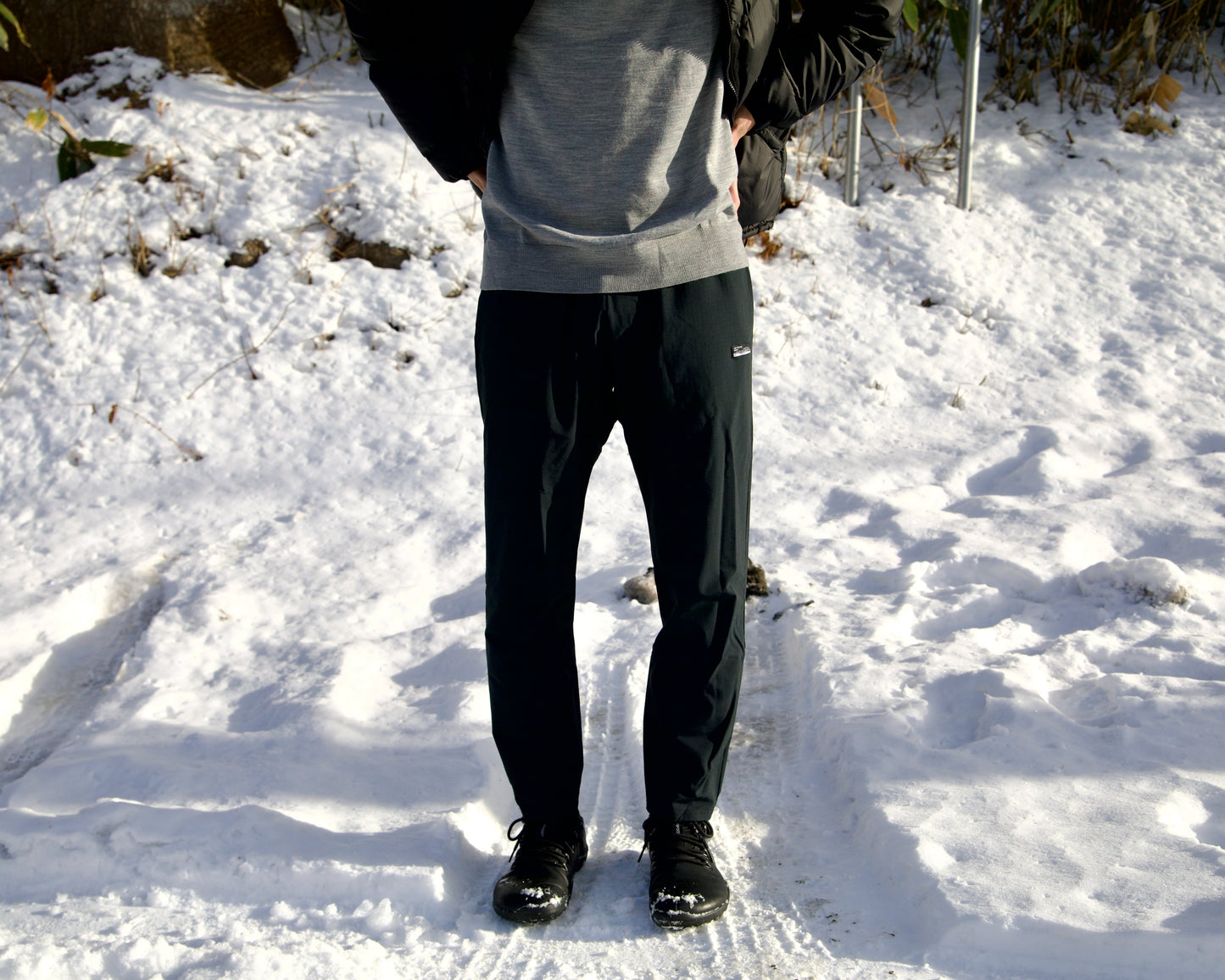 【LAST FRONTIER DESIGN】First frost easy pant / OLIVE