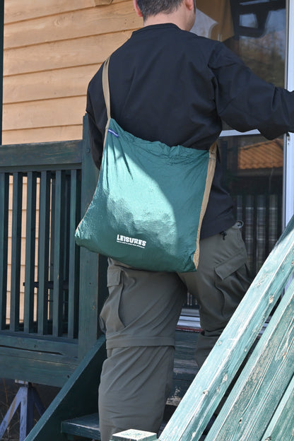 【Ticket to the Moon × LEISURES】recycled eco bag