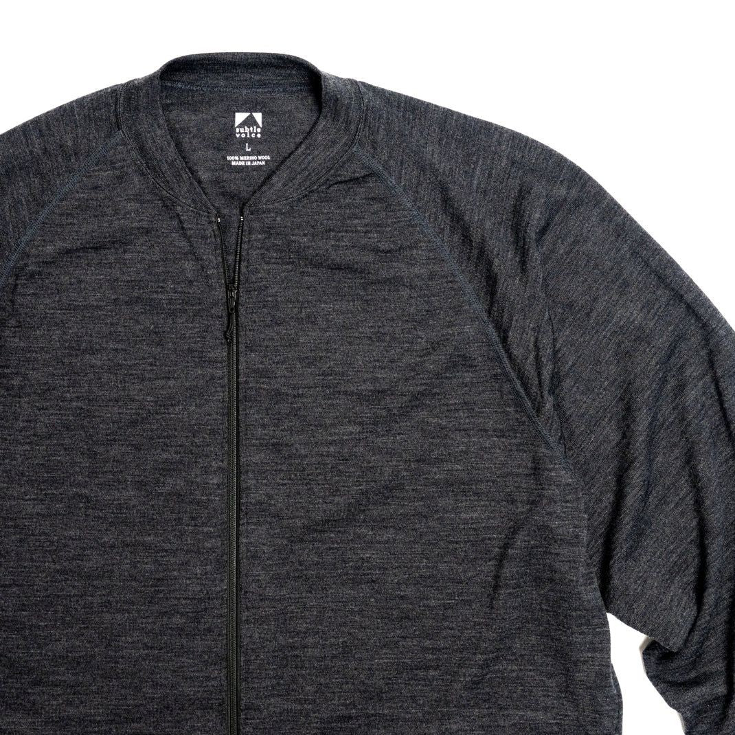 【subtle voice】SV Wool Add Jacket / Deep Moss
