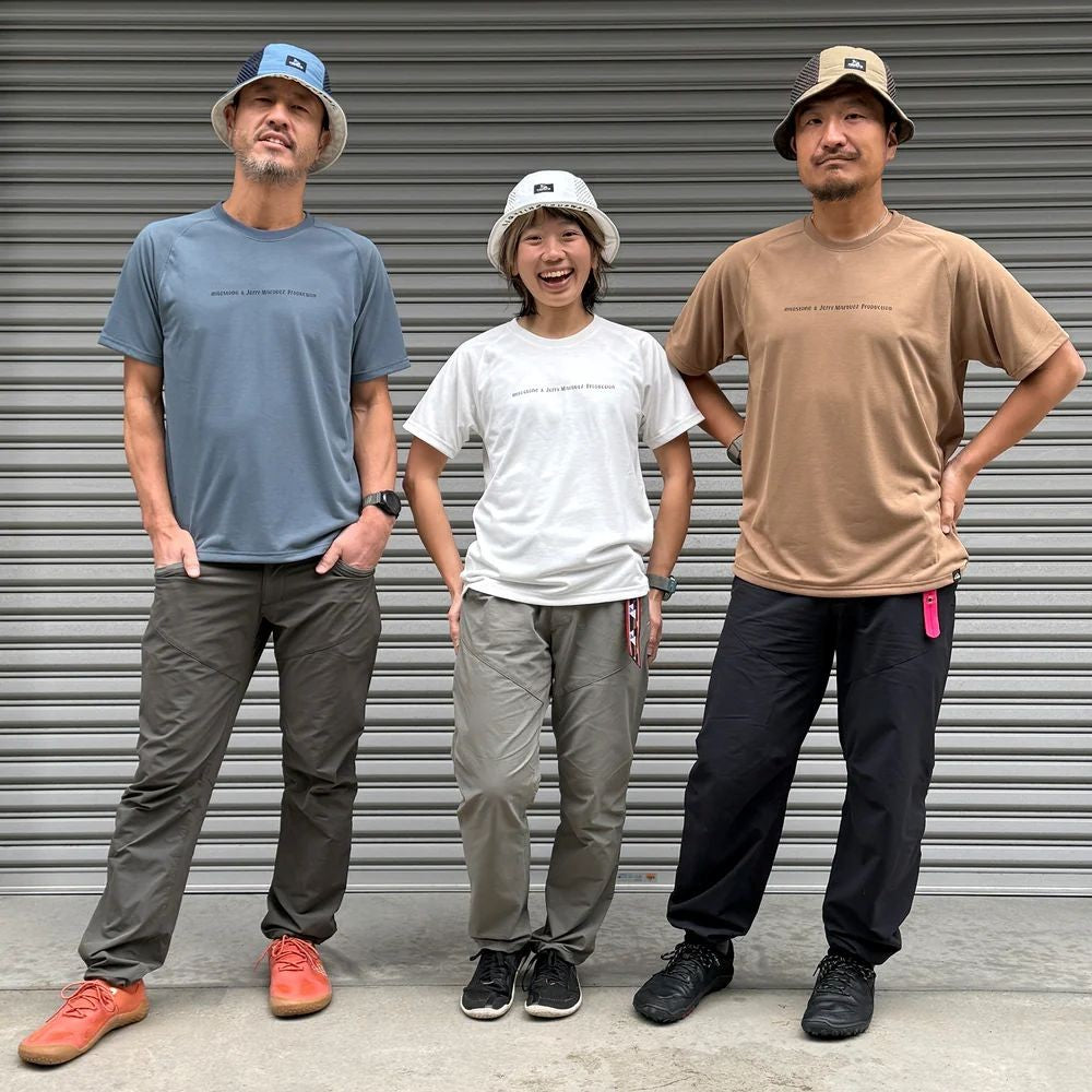 【milestone】Original T-Shirt Canvas "Let's Keep Pushing Our Limits!" indigo