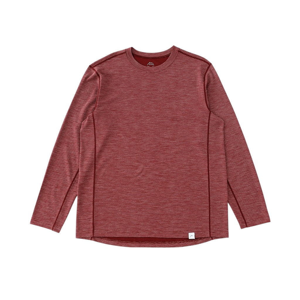 【CAYL】Wool Blend Long Sleeve Burgundy