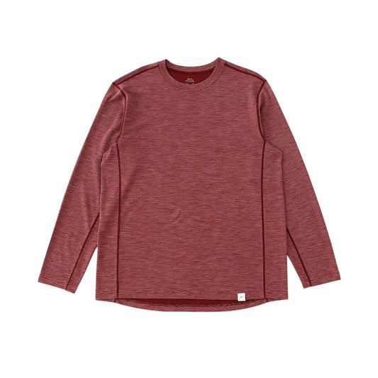 【CAYL】Wool Blend Long Sleeve Burgundy