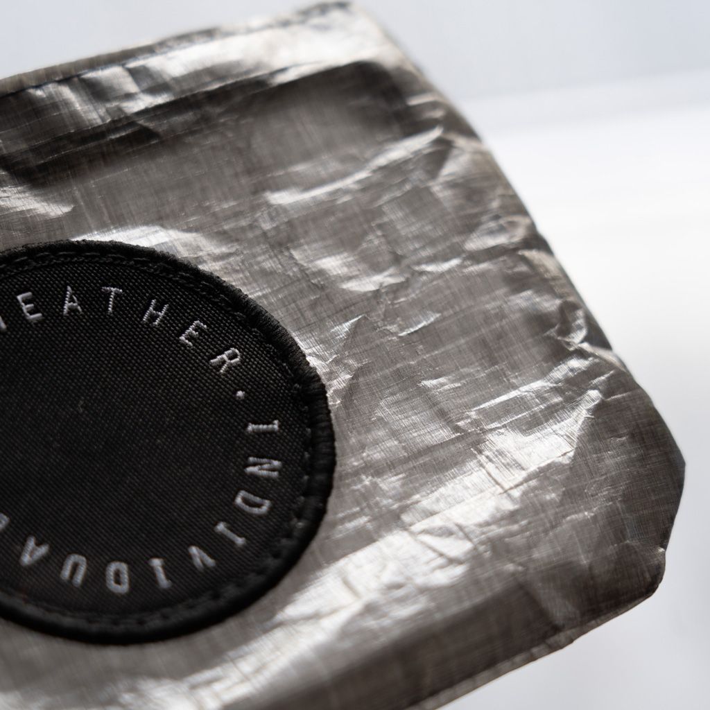 【FAIRWEATHER】packable sacoche (dyneema black)