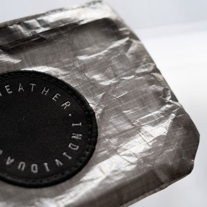 【FAIRWEATHER】packable sacoche (dyneema black)
