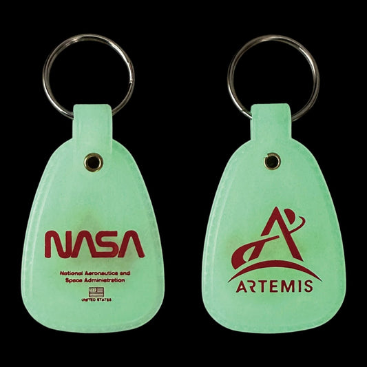 【NASA】ALTEMIS plan key chain（蓄光）