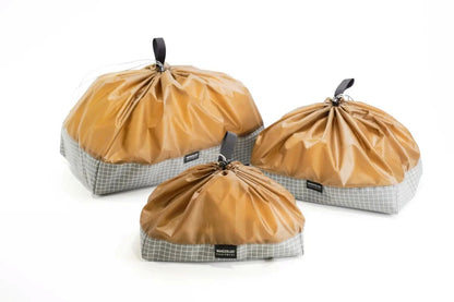 【WANDERLUST EQUIPMENT】WIDEMOUTH STUFF SACK (Brawn×Gray)