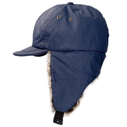 【BASIQUENTI】Nylon Ripstop Flap Cap