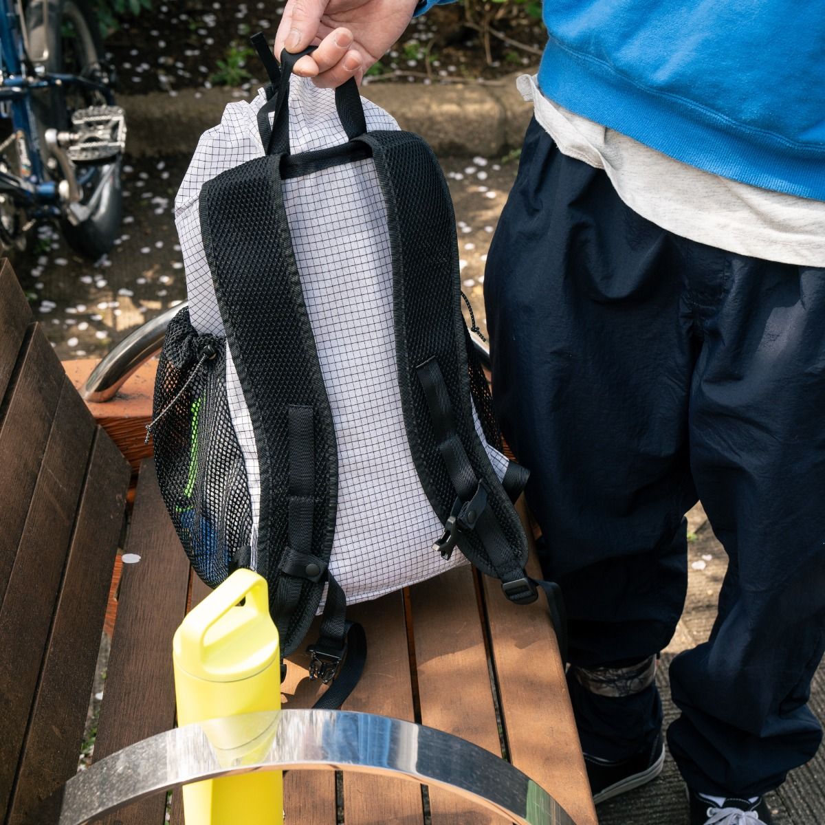 【FAIRWEATHER】packable pack (rip purple)