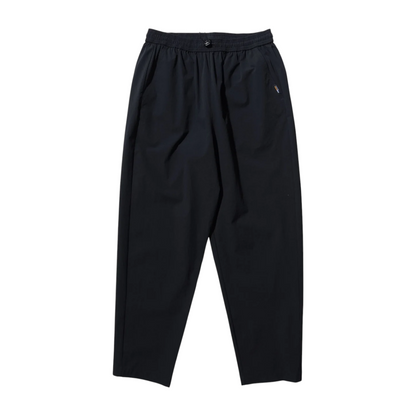 【LEISURES】 Cordura Stretch Pants LEISURES Big Logo / BLACK