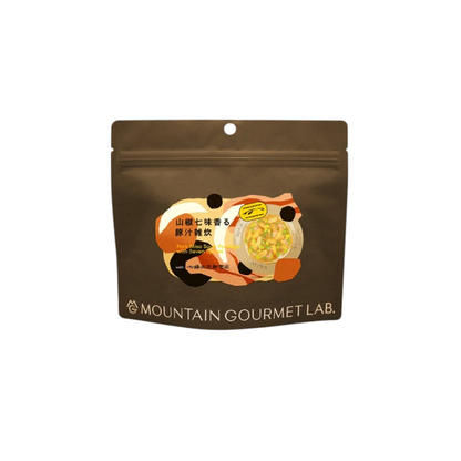 【MOUNTAIN GOURMET LAB.】山椒七味香る豚汁雑炊