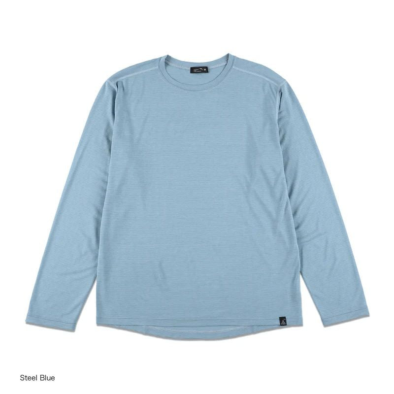 【STATIC】All Elevation L/S Shirts Men's Steel Blue