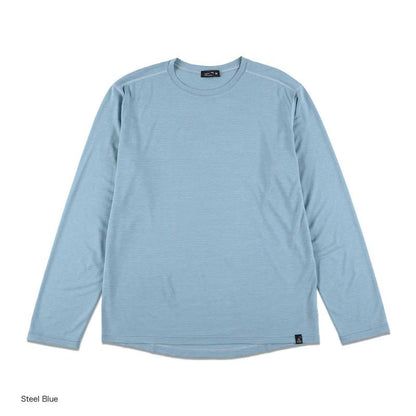 【STATIC】All Elevation L/S Shirts Men's Steel Blue