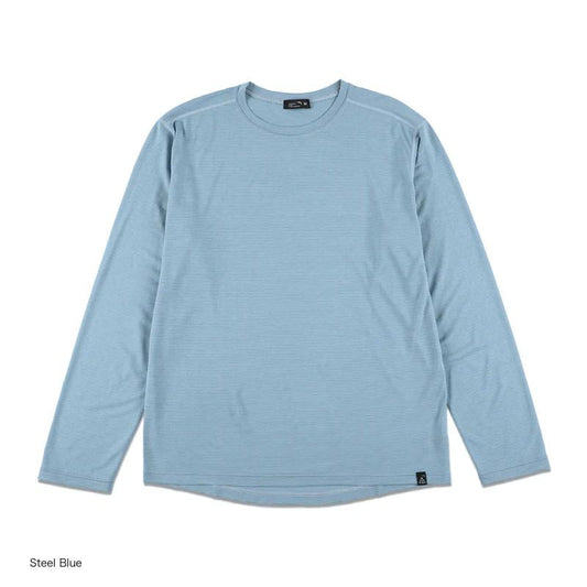【STATIC】All Elevation L/S Shirts Men's Steel Blue