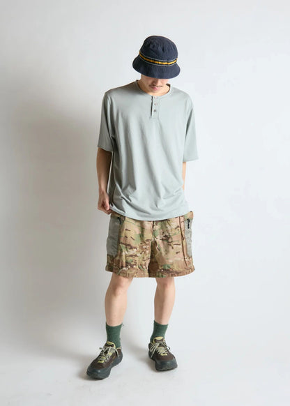 【BRING】WUNDERWEAR ヘンリーネックTシャツ GRAY