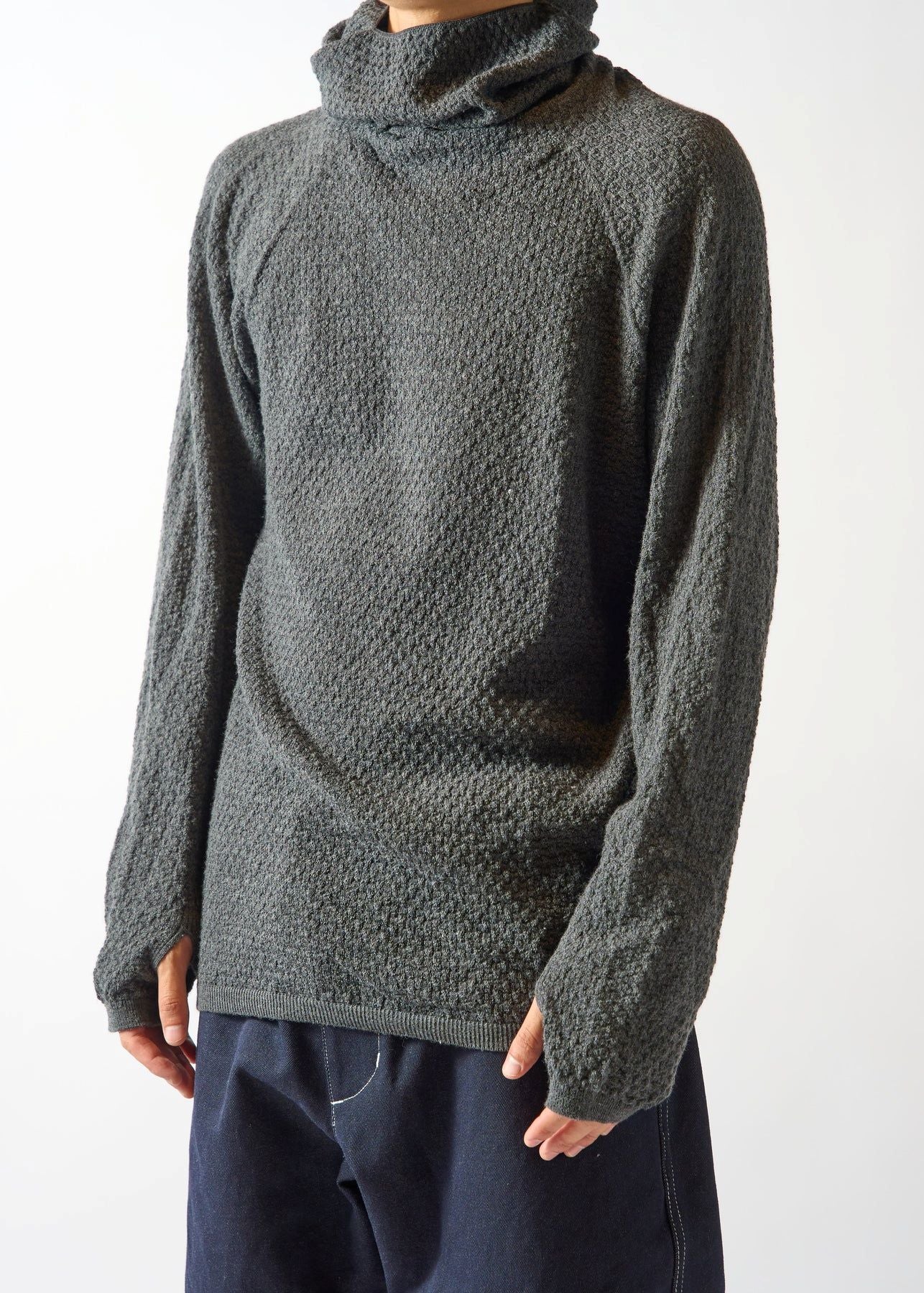 【BRING】WUNDERWEAR シームレスフーディー Heather Gray