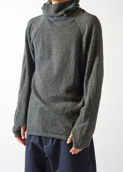 【BRING】WUNDERWEAR シームレスフーディー Heather Gray