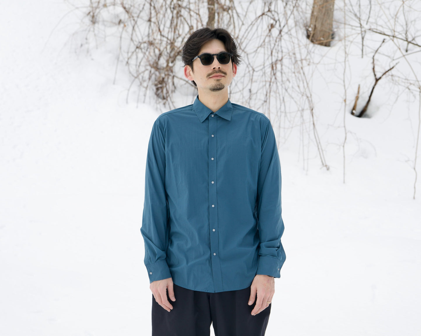 【LAST FRONTIER DESIGN】Cordura UL Mountain Shirt BLUE