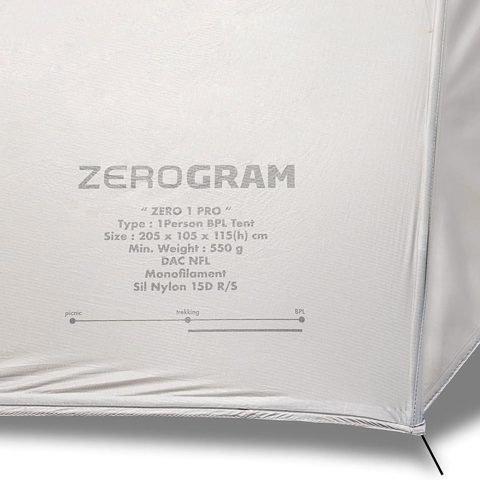 【ZEROGRAM】ZERO1 Pro（フットプリント付属）