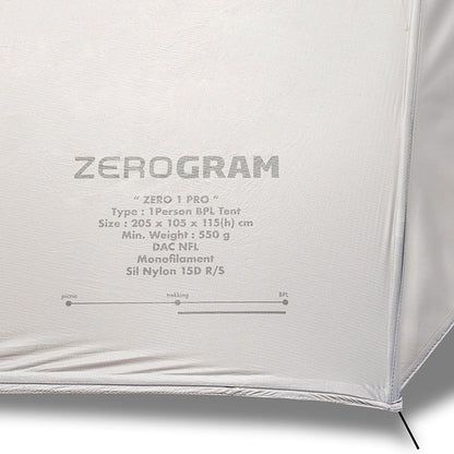 【ZEROGRAM】ZERO1 Pro（フットプリント付属）