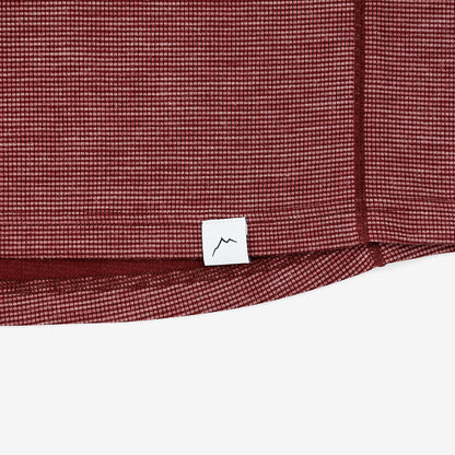 【CAYL】Wool Blend Long Sleeve Burgundy