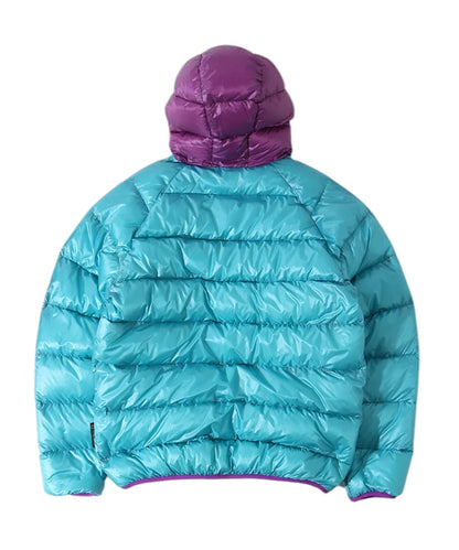 【Trail Bum】NOT BAD DOWN HOODIE / Turquise&purples