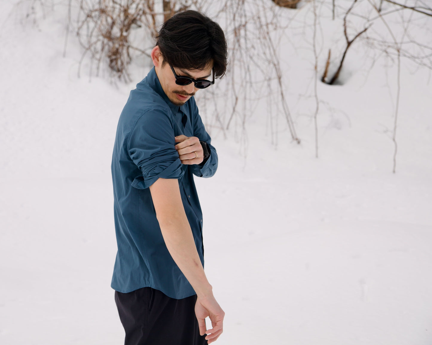 【LAST FRONTIER DESIGN】Cordura UL Mountain Shirt BLUE