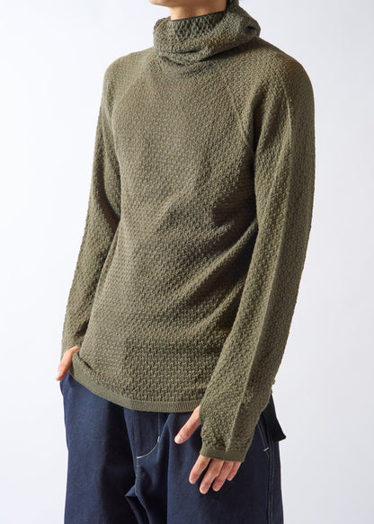【BRING】WUNDERWEAR シームレスフーディー Khaki